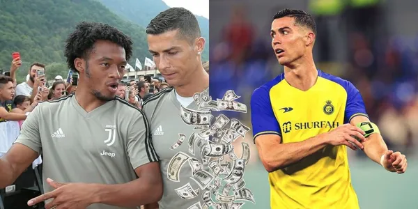 Cristiano Ronaldo quiere a Juan Guillermo Cuadrado en Arabia Saudita.
