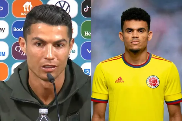 Cristiano Ronaldo respeta a un jugador colombiano y no es Luis Díaz, en el vídeo que tienes abajo puedes descubrir de quién se trata ⬇️⬇️⬇️