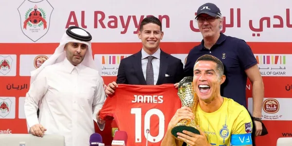 Cristiano Ronaldo sorprendió con su nueva acción en Arabia Saudita, ni James Rodríguez se atrevió a tanto en Qatar.