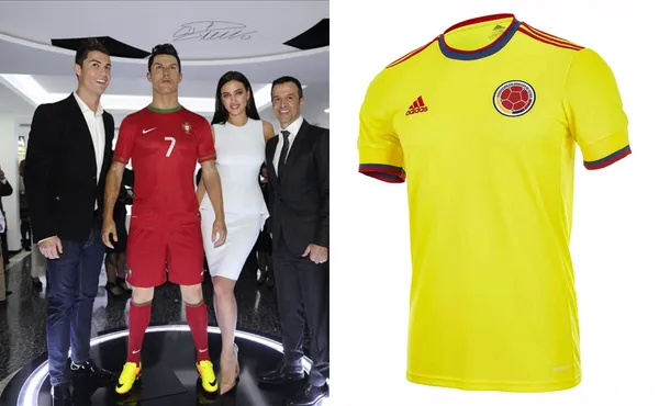 Cristiano Ronaldo tiene la camiseta de un colombiano en su museo personal.
