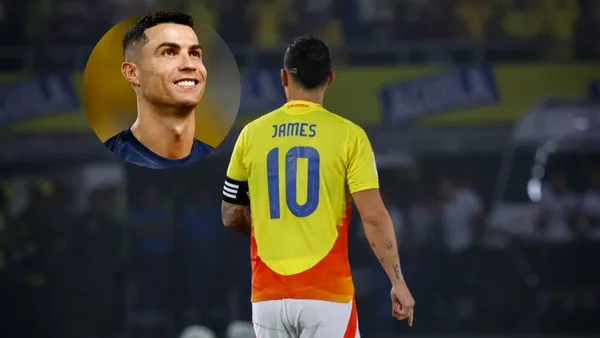 Cristiano Ronaldo tiene un plan que podría copiar James Rodríguez Foto: James Rodríguez y CR7