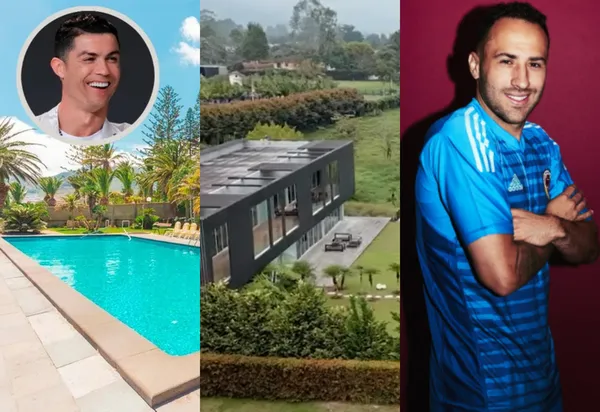 Cristiano Ronaldo y David Ospina tienen lujosas propiedades gracias a sus millonarios salarios en el fútbol de alto nivel.