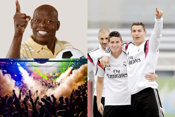 Cristiano Ronaldo y James Rodríguez participaron de una fiesta que aún se habla en el Real Madrid, ni Faustino Asprilla llegó a tanto, en el vídeo que está abajo te contamos los detalles ⬇️⬇️⬇️