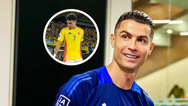 Cristiano Ronaldo y su nueva "inversión" tras los rumores de la llegada de Luis Díaz Foto: Cristiano y Luis Díaz