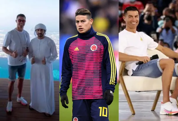 Cristinano Ronaldo tiene una oferta millonaria en Arabia Saudita y James Rodríguez experimenta su peor valorización de mercado.
