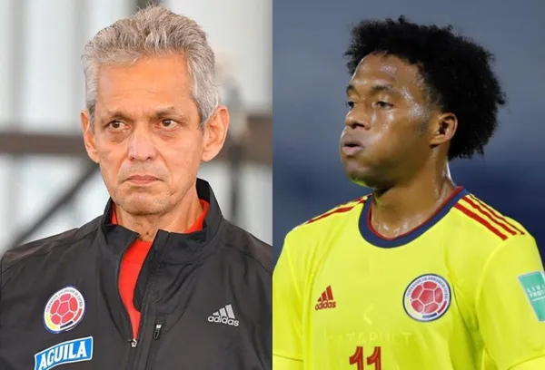 Cuadrado es una de las bajas más complejas en la Selección Colombia para enfrentar a Brasil, por acumulación de tarjetas no estará y Rueda se plantea como reemplazarlo.