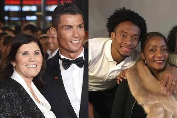 Cuadrado tuvo un emotivo gesto con su madre que dejó ver su lado humano, al estilo de Cristiano Ronaldo.
