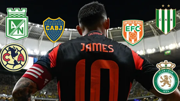 ¿Cuál será su futuro destino? Esto podría pasar con James Rodríguez en unos años Foto: James Rodríguez y Escudoteca