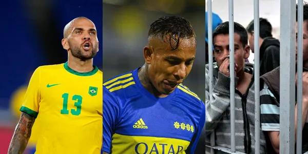 Dani Alves podría tener una condena de 12 años de cárcel y a Sebastián Villa le dijeron algo pesado los hinchas de River Plate.