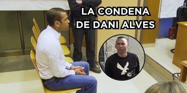 Dani Alves ya tiene condena. Viafara imagen captura de pantalla El Espectador en YouTube, Alves captura de pantalla El País en YouTube.