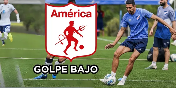Daniel Bocanegra recibe un golpe bajo por parte del América de Cali.