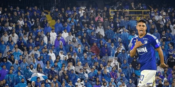 Daniel Cataño fue una de las grandes figuras del encuentro entre Millonarios y Once Caldas.