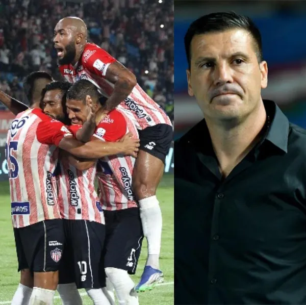 Daniel Giraldo vive un presente amargo en el cuadro Junior de Barranquilla.