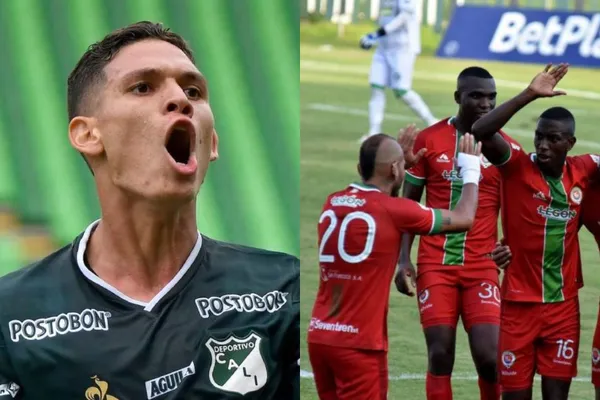 Daniel Luna fue un jugador muy criticado en el Deportivo Cali en el juego contra el Cortuluá.