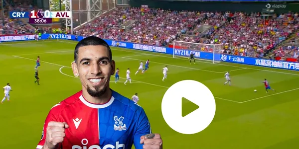 Daniel Muñoz con la camiseta del Crystal Palace de Inglaterra