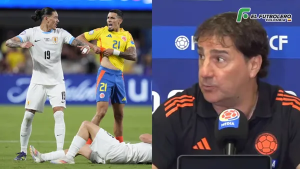 Daniel Muñoz y Néstor Lorenzo Foto: MSN y Captura de YouTube FCF