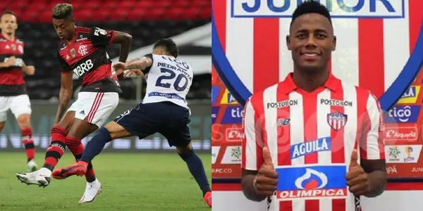 Daniel Rosero le puso en bandeja de plata a Matheus Thuler el balón, y fusiló a boca de arco para encaminar la victoria del Flamengo en la Copa Libertadores