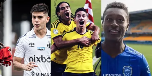 Daniel Ruiz en el Santos de Brasil no está teniendo un crecimiento notable y puede terminar con Marlos Moreno.