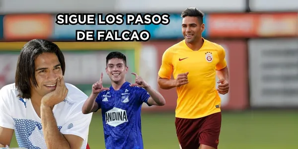 Daniel Ruiz le sigue los pasos a Radamel Falcao y no es por el fútbol.