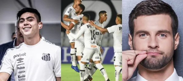 Daniel Ruiz llegó esta temporada a Santos de Brasil tras ser crack en Millonarios
