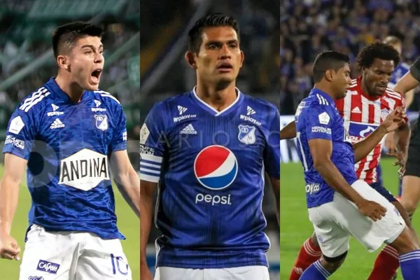 Daniel Ruiz marcó un golazo ante Junior y le está dando la victoria parcial 1-0 a Millonarios ante Junior