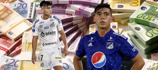 Daniel Ruiz no pudo brillar en Brasil con la camiseta de Santos