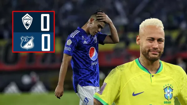 Daniel Ruiz sigue en modo tronco en Millonarios (Foto tomada de redes Millonarios, Tropicana y Antena 2)