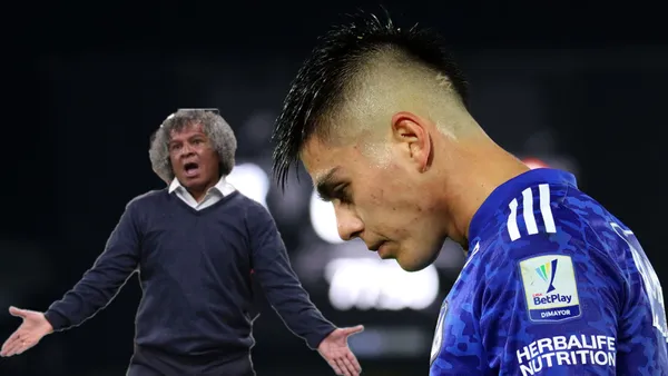 Daniel Ruiz sigue siendo tronco en Millonarios (Foto tomada de Antena 2 y Diario del César)