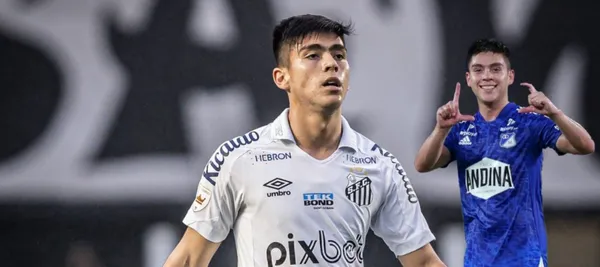 Daniel Ruiz no tuvo oportunidades en Santos y tuvo que volver a Millonarios