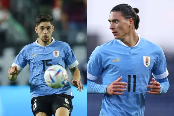 Darwin Núñez no dio la talla contra Corea del Sur y Federico Valverde sorprendió con varias jugadas en la Selección Uruguay.