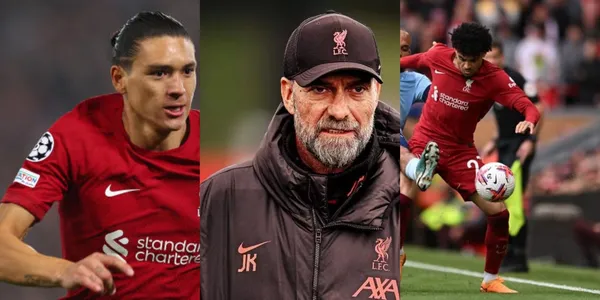 Darwin Núñez sigue intermitente en el Liverpool y Jürgen Klopp habló de Luis Díaz en la rueda de prensa.