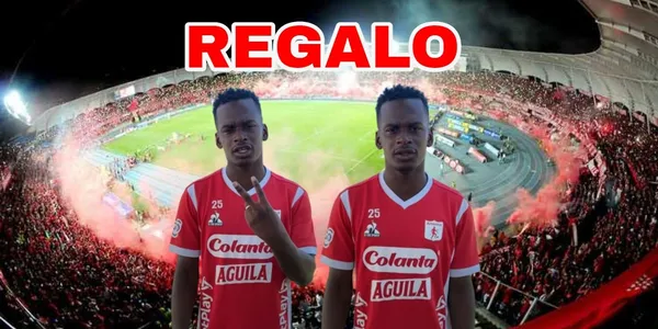Darwin Quintero del América de Cali sorprendió con dos regalos en las redes sociales para los hinchas del cuadro Escarlata.