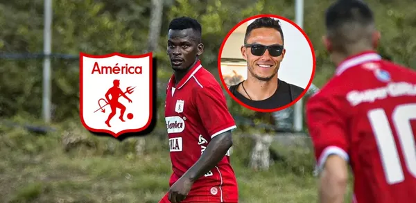 Darwin Quintero ya no es figura en el América de Cali y Lucas González habló de la actualidad del jugador.