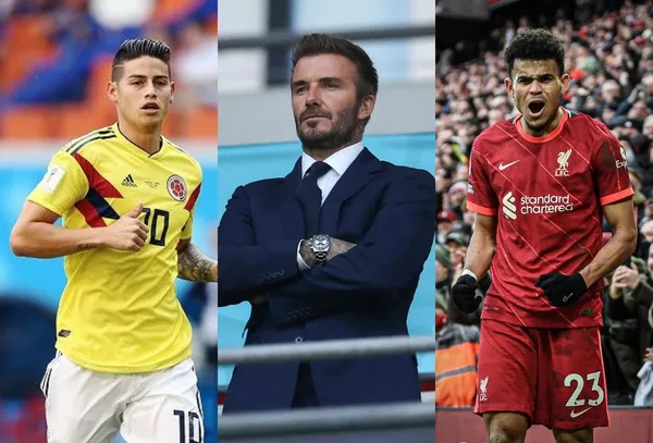 David Beckham admira y respeta a un histórico jugador colombiano.