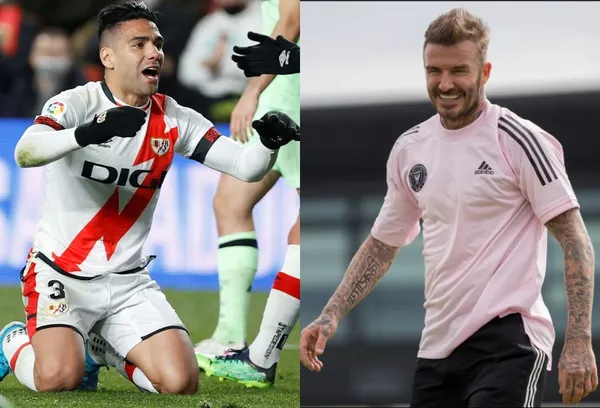 David Beckham le deja la puerta abierta a Radamel Falcao para que se vaya a jugar a Estados Unidos; en lo que sería su última oportunidad por lo que está viviendo en España.