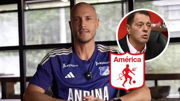 David González, ex DT de Millonarios ya no sería estratega del América, conoce la razón Foto: MFC, Escudoteca y América de Cali