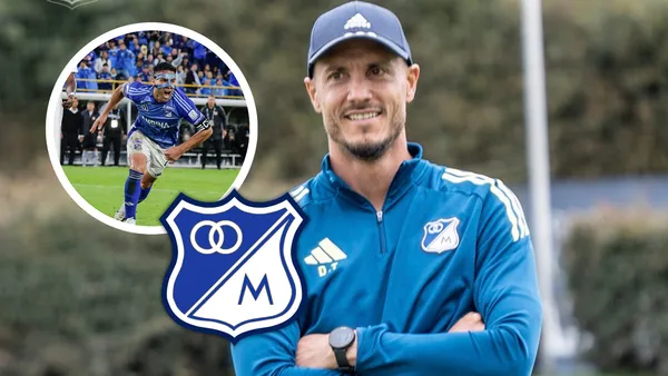 David González pidió unión en Millonarios y habló de Falcao antes del clásico capitalino. Foto: Millonarios FC