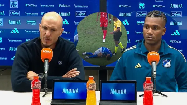 David González y el plan para salvar a Millonarios en ataque Foto: Dimayor y captura de Win Sports