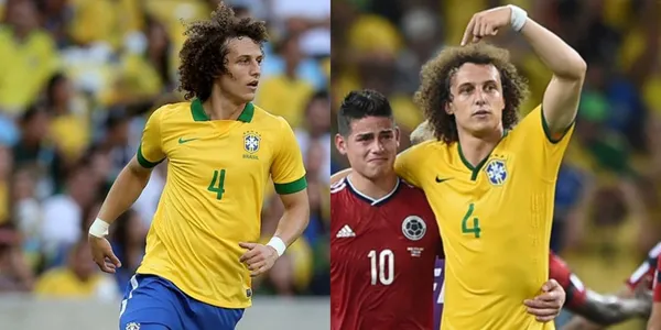 David Luiz respeta a James Rodríguez y a otro jugador colombiano.