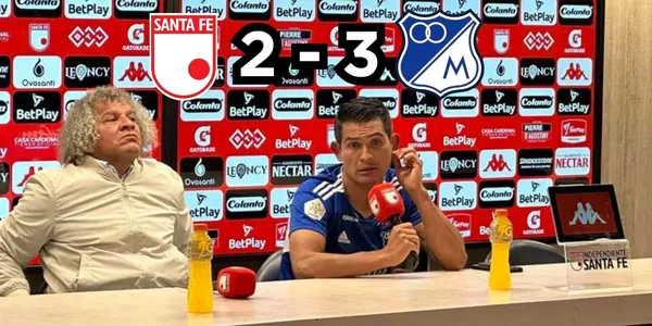 David Macalister Silva habló tras la victoria de Millonarios FC contra Santa Fe.