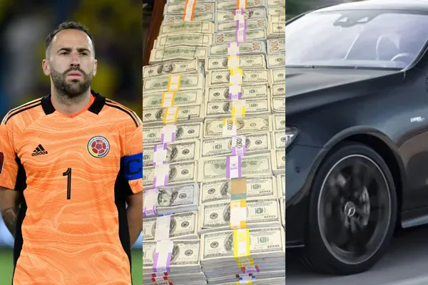 David Ospina no conduce un auto tan lujoso pese al millonario sueldo que tiene y en el vídeo que tienes abajo te contamos los detalles ⬇️⬇️⬇️