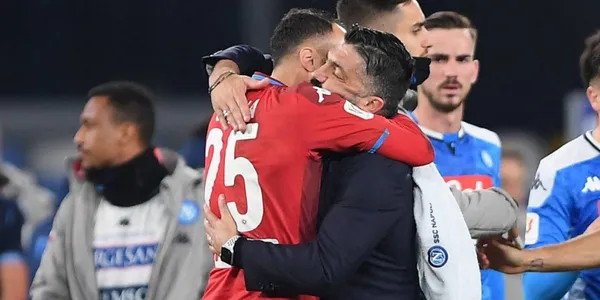 David Ospina es uno de los referentes que tiene Gatusso en el Napoli y ahora le dio una nueva tarea