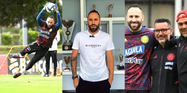 David Ospina está en Colombia.