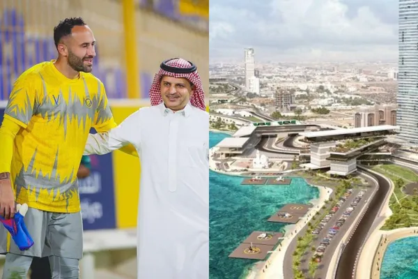 David Ospina está disfrutando los lujos de Arabia Saudita.