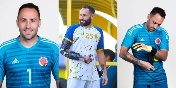 David Ospina está lesionado en el codo y sus seguidores en tono de broma sana le han colocado un nuevo apodo.