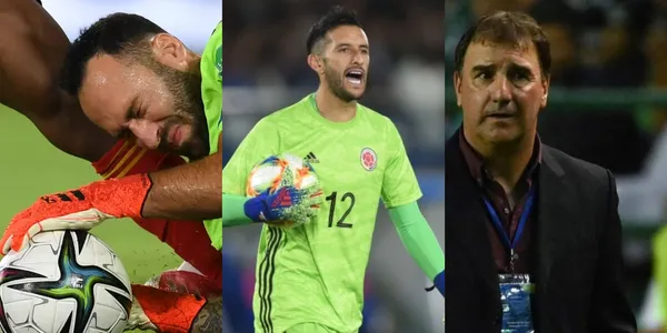 David Ospina está lesionado y Camilo Vargas en la titular de la Selección Colombia no rinde.