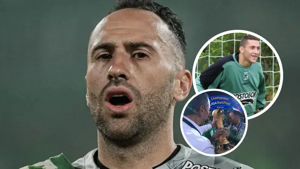 David Ospina Foto: Nacionaloficial, Minuto 30 y Captura de Win Sports