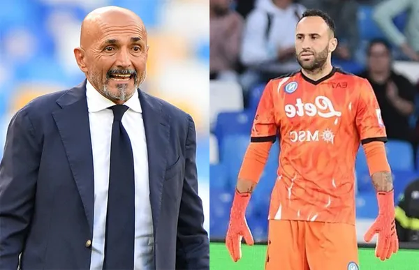 David Ospina gracias a su seguridad en el arco le garantizó un alto porcentaje de la victoria del Napoli contra el AC Milan. Spalletti tuvo una reacción importante al finalizar el partido.