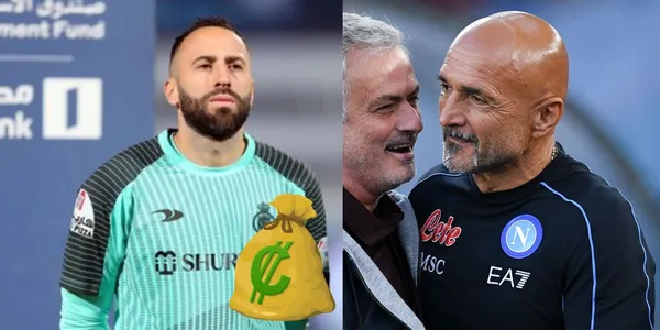 David Ospina no la pasa nada bien en el Al Nassr de Arabia Saudita y en el Napoli le dan una lección al meta de la Selección Colombia.