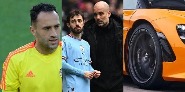 David Ospina maneja un auto de la misma marca que prefiere Bernardo Silva.